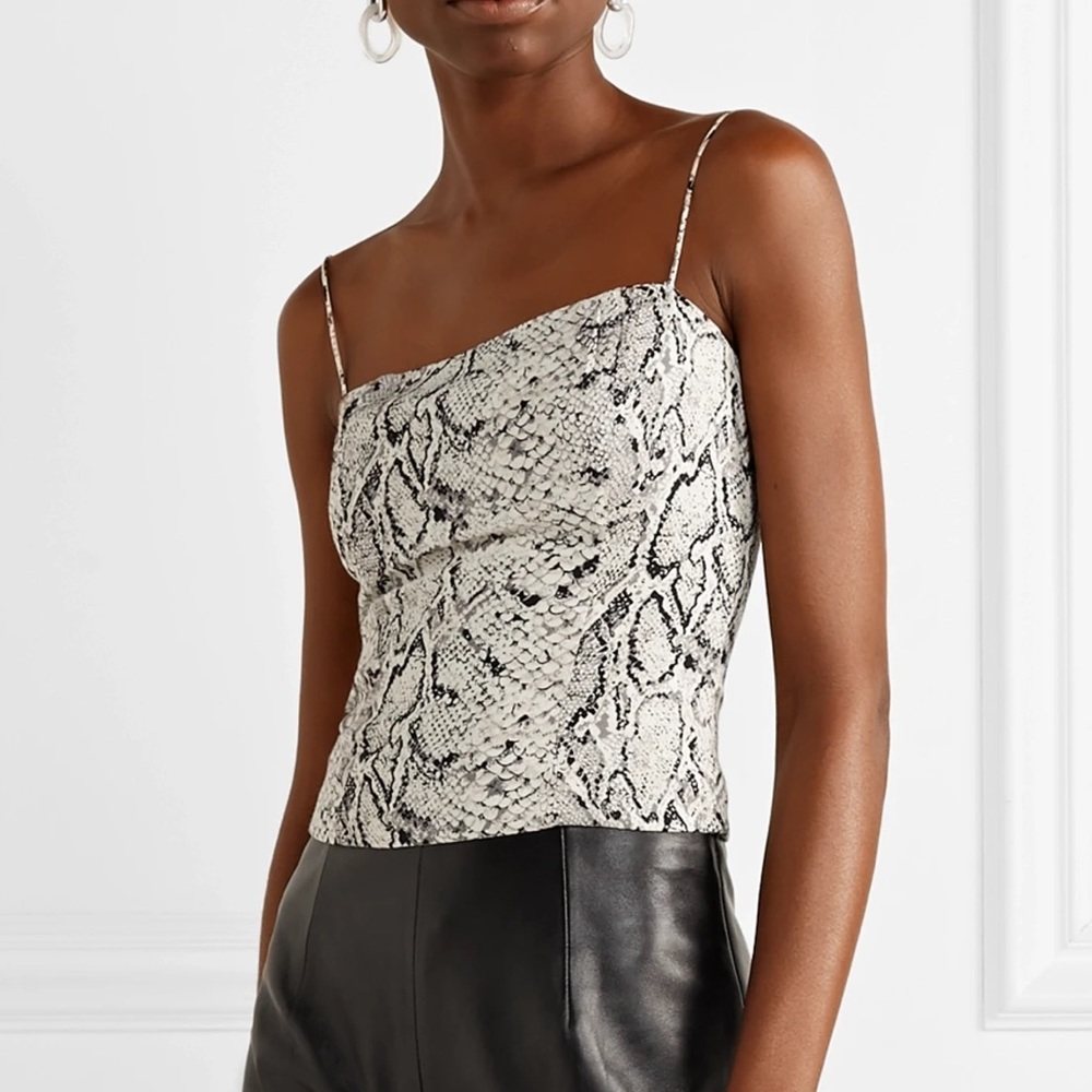 Reformation Meyer Top Rattlesnake size 8